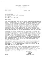 Alfred Kelleher to Grote Reber re: Possible visits to US radio astronomy labs