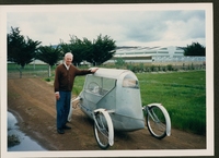 Grote Reber in Bothwell, Tasmania