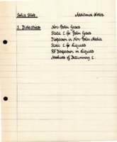 Bridle notes