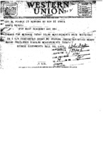 George C. Southworth to Grote Reber re: Observations of unusual solar activity