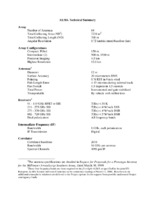 ALMA Technical Summary and Top Ten Science Objectives