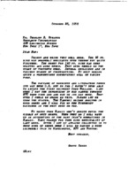 Grote Reber to Charles H. Schauer re: Construction at NRAO Green Bank; equipment and material shipped to Green Bank