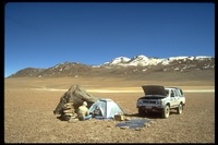 MMA/ALMA Site on Chajnantor Plateau, Chile, November 1994