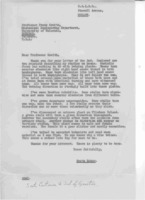 Grote Reber to Frank Kreith re: GR&#039;s reply to Kreith&#039;s letter of 2/2/1966. Twining vines.