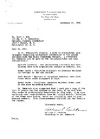 Correspondence: Lillian E. Coulton to Bart J. Bok, November 1956