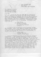 Grote Reber to Charles H. Schauer re: Plans for travel to Sydney; plans to close down Hawaiian operation in 1960; improvements in Green Bank; hope to make Green Bank base of operations; NASA interest in large dish; bean experiments