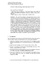Models of Decelerationg Relativistic Jets in 3C 31