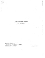 Environmental Impact Statement, 1972-1982