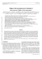 Origin of the Ring Structures in Hercules A. Sub-arcsecond 144 MHz to 7 GHz Observations