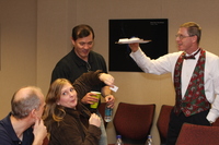 NRAO admin and computing staff gift swap, 17 December 2010