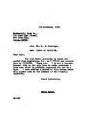 Grote Reber to J.E. Jennings re: Receipt of Kraus book; Reber writing review for J. Franklin Inst.