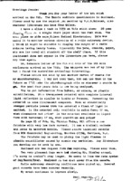 Grote Reber to Jennie Ewanoski re: Items received and requested