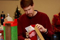 NRAO admin and computing staff gift swap, 18 December 2009