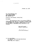 H.E. Baldwin to Chase Manhattan Bank re: Transmittal of funds for Reber&#039;s account at National Bank of Australasia