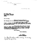 D. Martin to H. K. C. Mair re: Thanks Mair for his letter of 2/6/1963 and information about Boweia