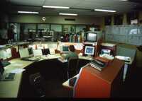 George Martin in VLA Control Room, 1989