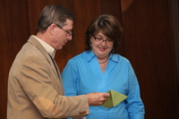 Farewell party for Amy Shepherd, 8 January 2009, Charlottesville