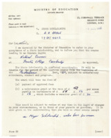 Admission to Cambridge