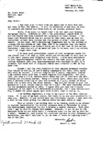 Correspondence from Robert L. Pyle to Grote Reber