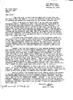 Correspondence from Robert L. Pyle to Grote Reber