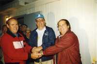 Enchanted Skies Star Party, Socorro, 1995:  Tom Bopp, Jon Spargo, Alan Hale