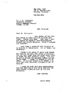 Grote Reber to Arthur E. Covington re: Solar observations