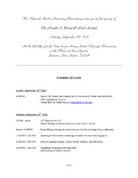 Bracewell Sundial Dedication Invitation