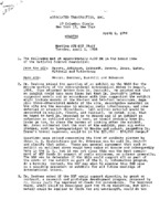 AUI-NSF Meeting Minutes, 1 April 1958