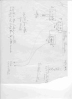 D. C. Amplifier and Battery Charger and Batteries: circuit drawing and D.C. amplifier performance