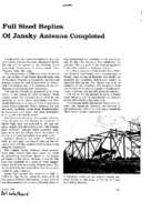 Full Sized Replica of Jansky Antenna Completed