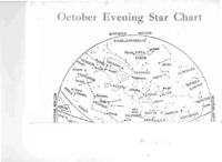 October Evening Star Chart