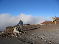 Kole Kole antenna site on Haleakala, Maui, Hawaii