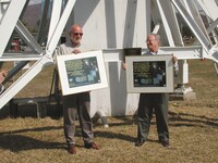 Bob Brown and Bruce Balick, March 2004