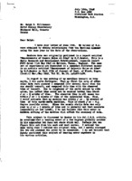 Grote Reber to Ralph E. Williamson re: Answers to 6/15/1948 questions on equinox and axis; discussion of Sander&#039;s data