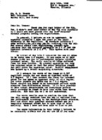 Grote Reber to Charles H. Townes re: Radio waves from Milky Way; 480mc and other data