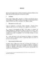 Reunión en la Subsecretaría de Bienes Nacionales efectuada el Martes 28 de Marzo del año 2000 en relación con el proyecto ALMA