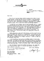 Floyd Lyons to Grote Reber re: Thanks for visit; de Forest items and other antique radio equipment