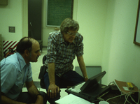 VLBA First Fringes, 1989