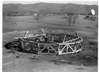 300 Foot Telescope construction