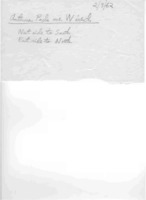 Miscellaneous Notes and Papers: lines, crossarms, posts