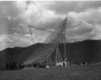 300 Foot Telescope construction