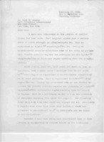 Grote Reber to Karl G. Jansky re: Stellar static