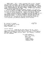 Grote Reber to Lawrence H. Starkey re: GR&#039;s reply to Starkey&#039;s letter of 6/7/1973; GR includes short bio, refers Starkey to ApJ 1944 and The Journal of the Franklin Institute 1968