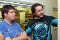 Tour of Correlator Lab, 23 September 2011