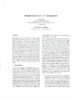 Observations of Jet Dissipation