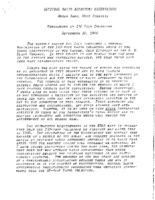 Memorandum on 140 foot telescope