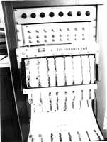 Chart recorder at Interferometer