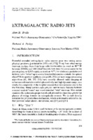 Extragalactic Radio Jets