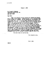 Correspondence: Bart J. Bok to Richard M. Emberson, January 1956