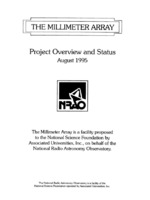 The Millimeter Array Project Overview and Status, August 1995